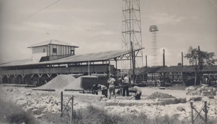 construção da Vila Belmiro