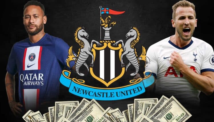 Newcastle Neymar e Kane