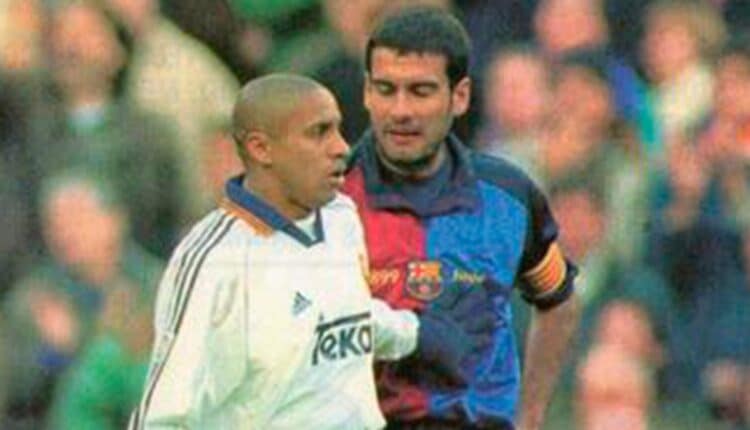 Roberto Carlos e Guardiola