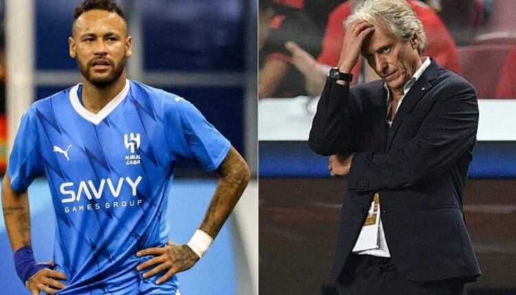 Jorge Jesus e Neymar