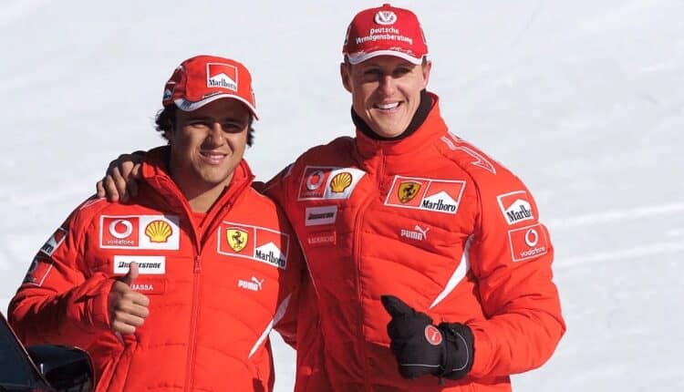 Massa e Schumacher