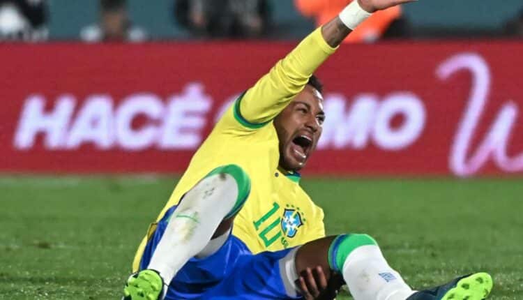 Neymar lesão